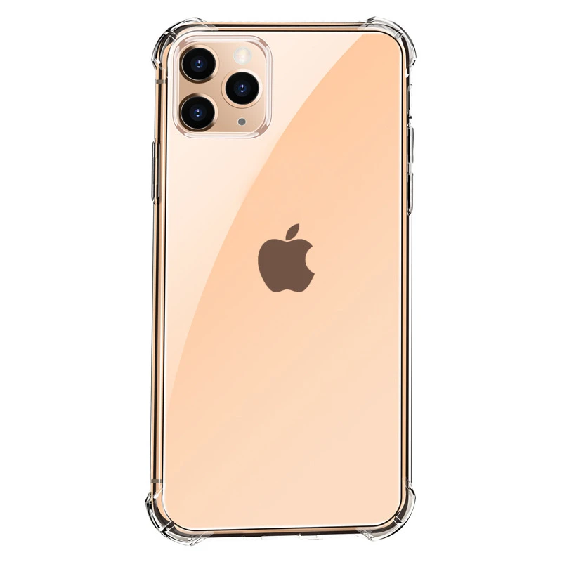 1.5mm Transparent Shockproof TPU Phone Case for iPhone 13 12 11 PRO Xs Max Camera Protection Case iPhone X Xr 6s 7 8 Plus Back Cover