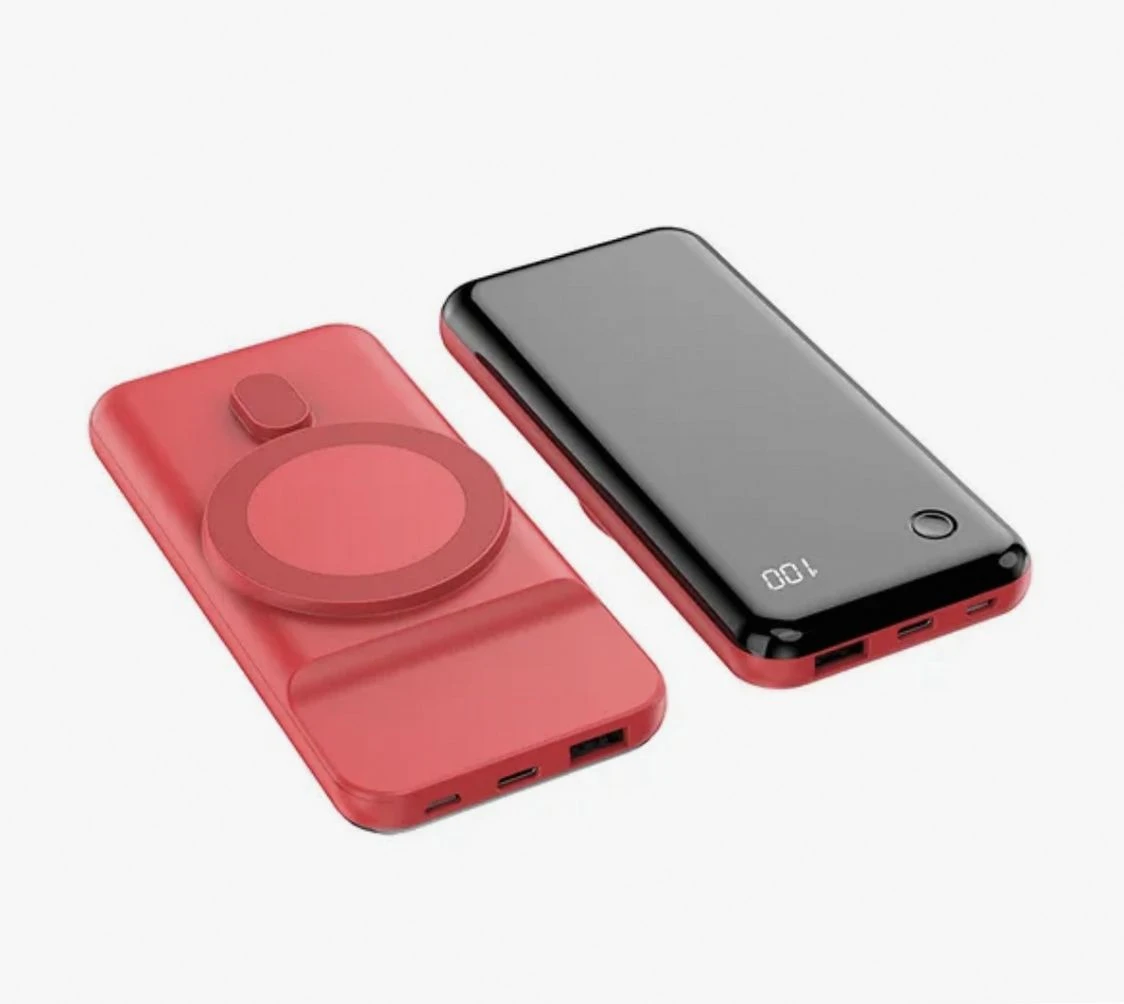 10000mAh Power Bank with Fast Charging for Apple Watch Airpods iPhone 17 18 PRO Max 3 Device Same Time Wireless