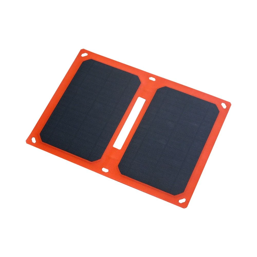 10W Solar Panel Foldable Portable Charger USB Portable Mobile Phone iPhone Power Bank