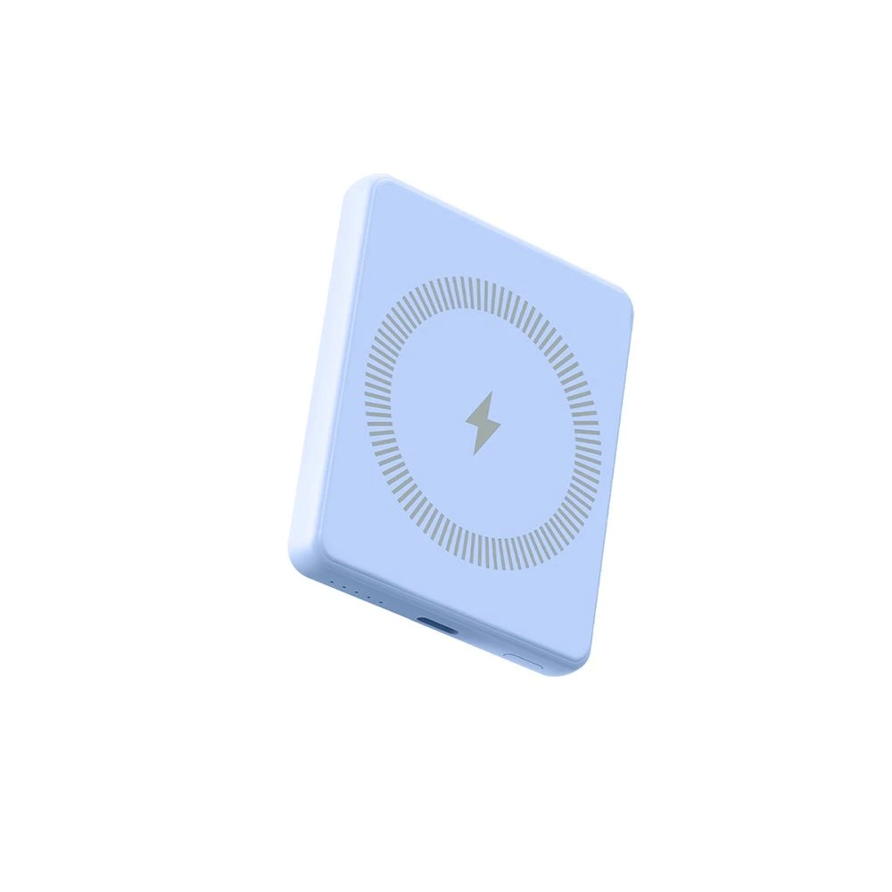 15W Magnetic Wireless Power Bank Charger for iPhone 5000mAh Capacity