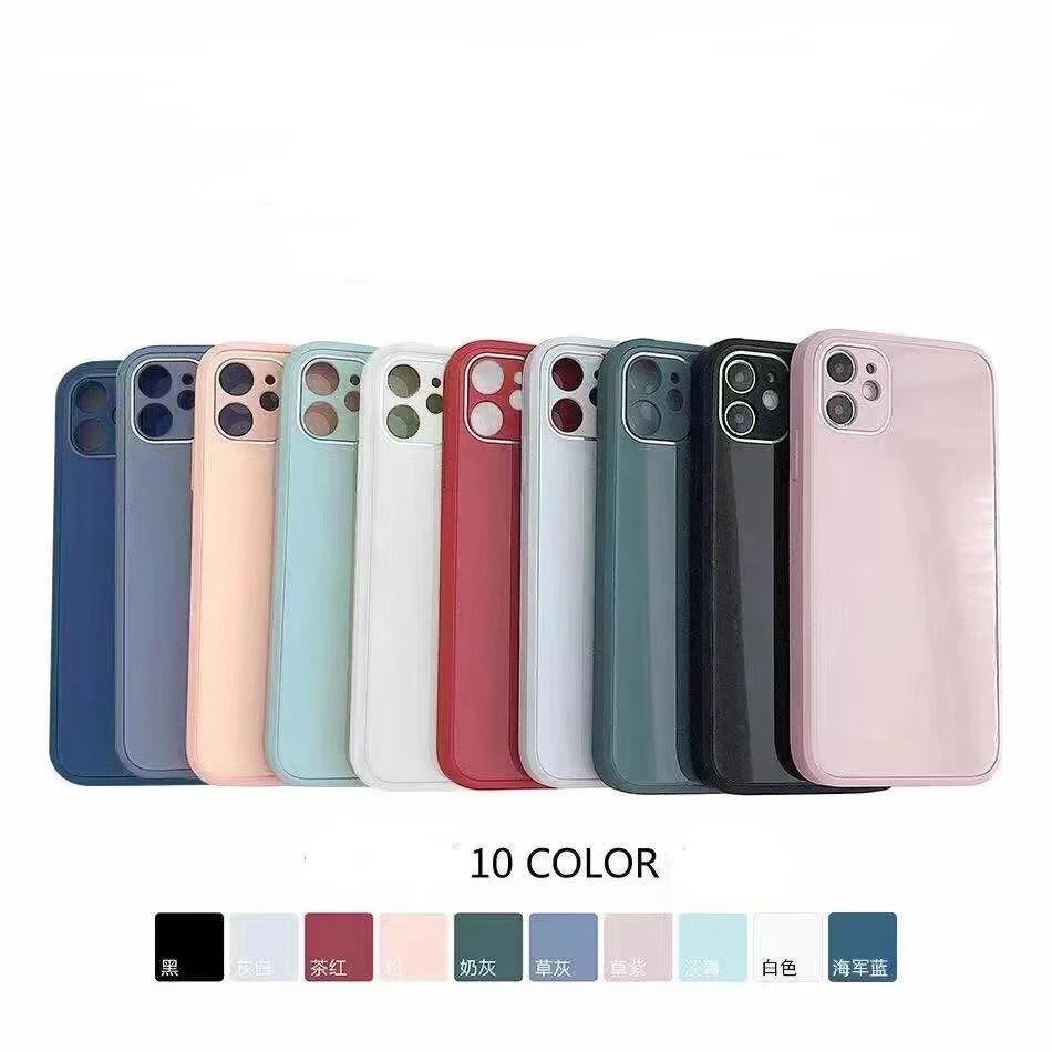 2021 New Phone Case for iPhone12/12 PRO/12 PRO Max Glass Case