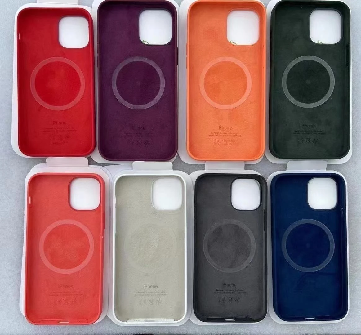 2021 New Phone Silicone Magetic Case for iPhone12/12 PRO/12 PRO Max Megsfe Silicone Case