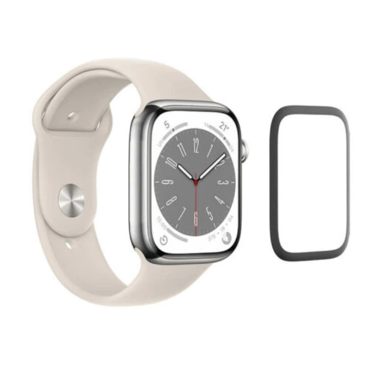 2025 New Trend HD Anti-Fingerprint iWatch PMMA Film Clear Screen Protector for Apple Watch 44 45 46mm