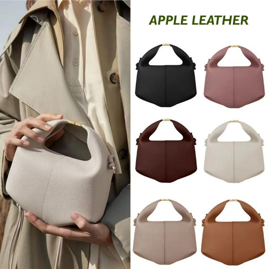 2026 New Stylish Vegan Apple Peel Leather Handbag Custom and OEM Orders