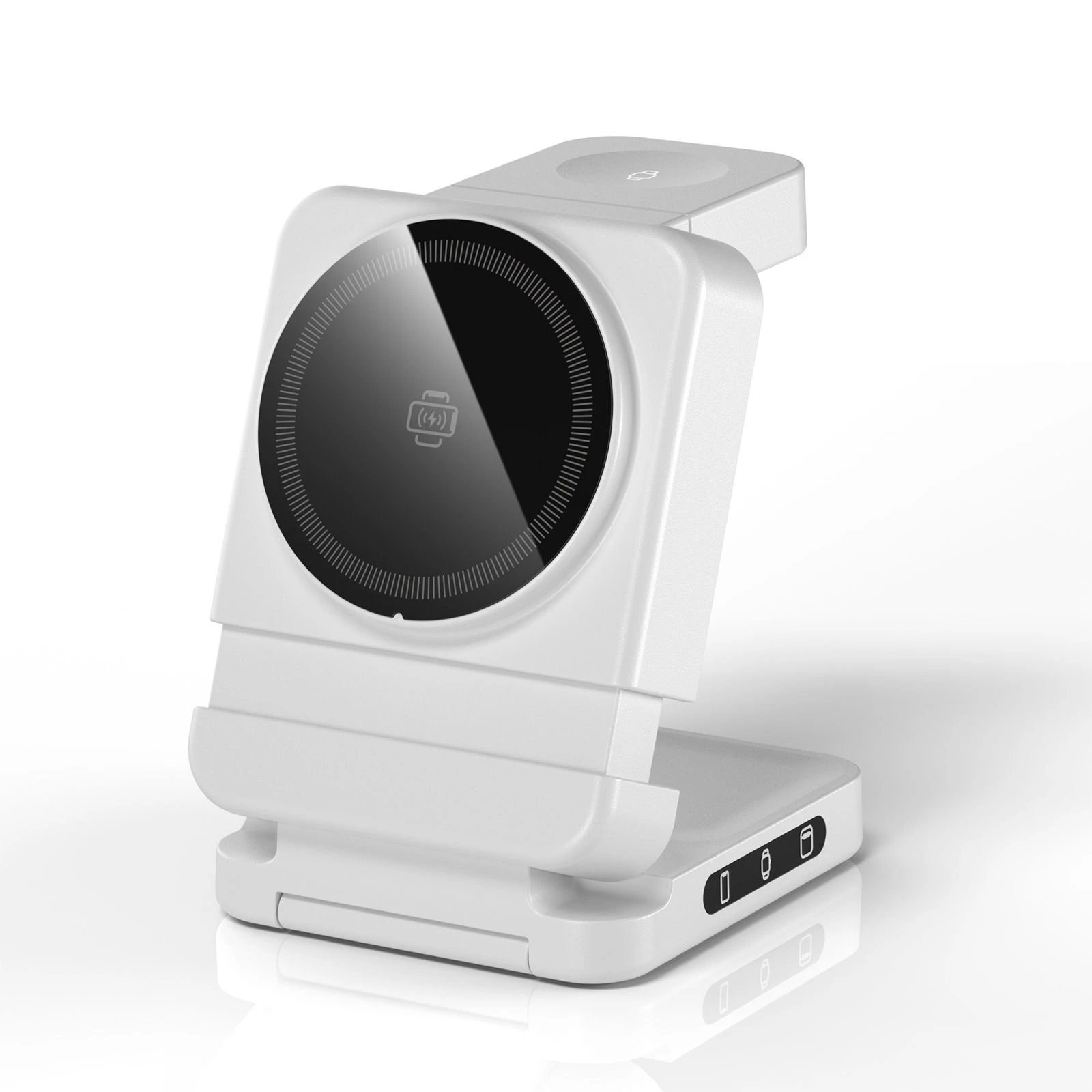 2026 New Trending 3-in-1 Fast Charging Magnetic 25W Wireless Charger for Smart Phone Watch Earphone