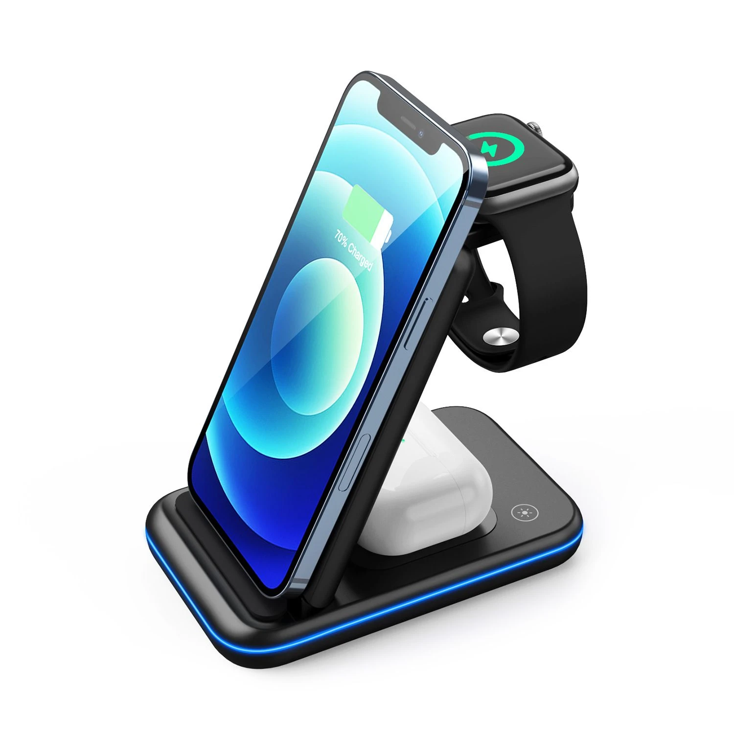 3 in 1 15W Foldable Wireless Charger