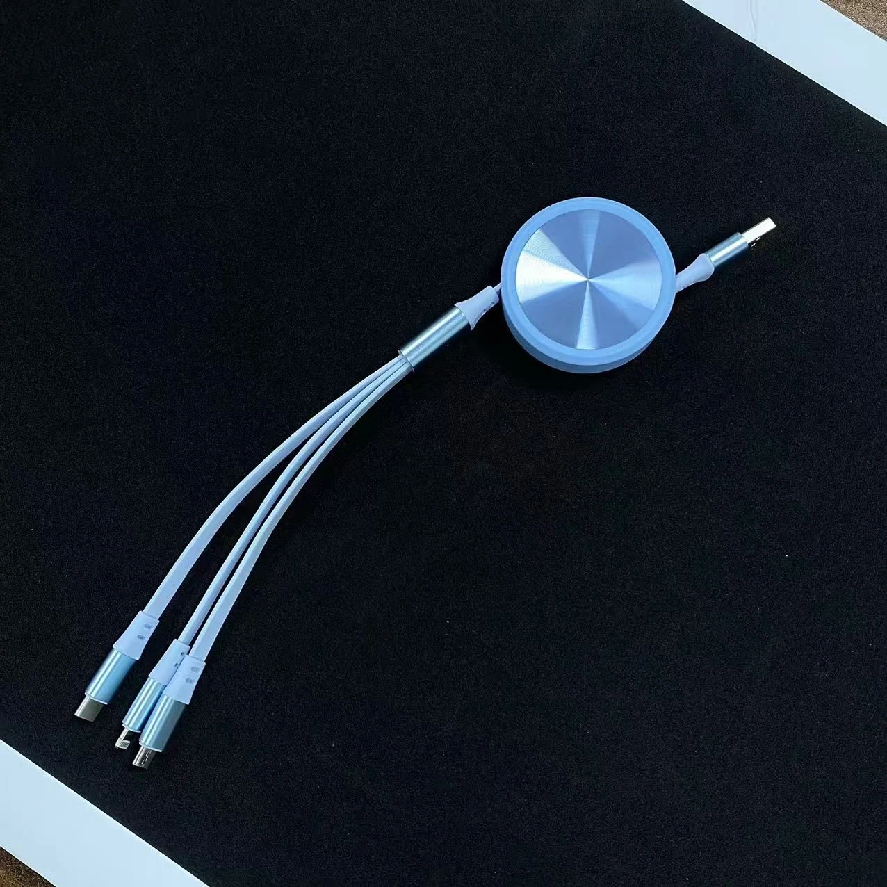 3 in 1 Type C USB Self-Winding Organizing Data Cable