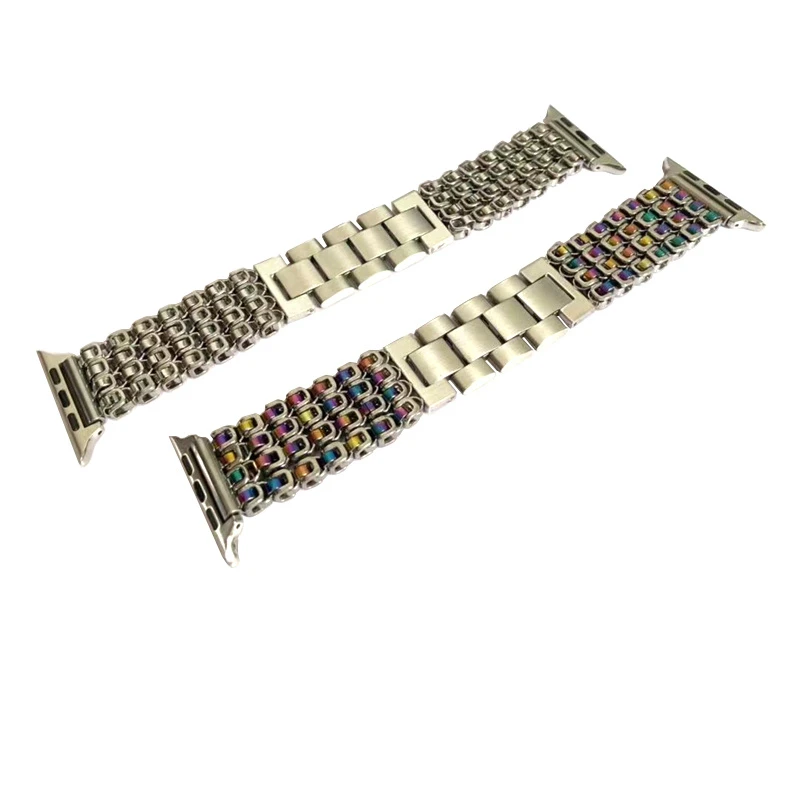304 Stainless Steel Metal Watch Band for Apple