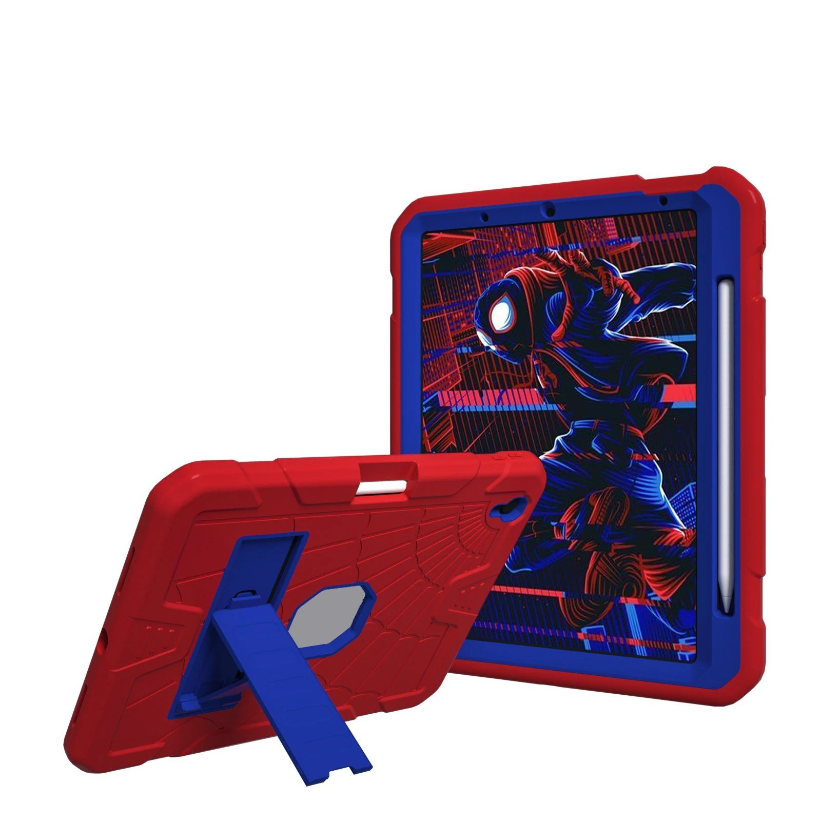 360 Full Protection 3 in 1 Tablet Case with Kickstand Pencil Slot for iPad 10 10.9inch 2022