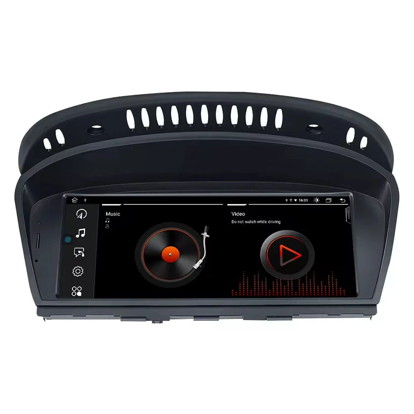 4G 8.8 Inch 128GB 8 Core Factory Android 14 Carplay Car Screen for BMW 5 3 Series E60-E93 Cic CCC Radio