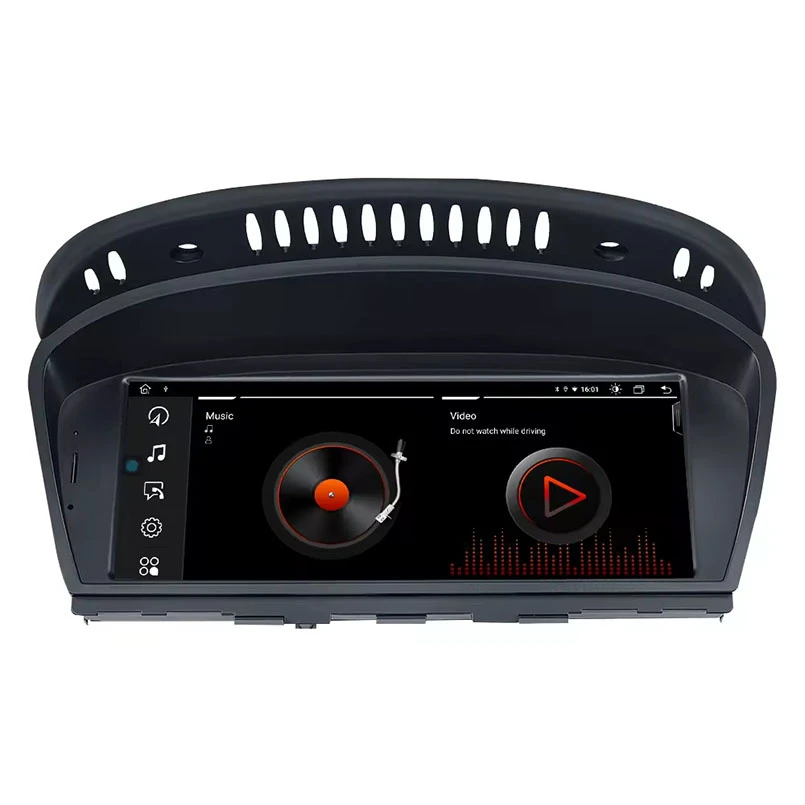 4G Factory Android 14 8.8 Inch 128GB 8 Core Carplay Car Screen for BMW 5 3 Series E60 E61 E62 E63 E90-E93 Cic CCC Radio