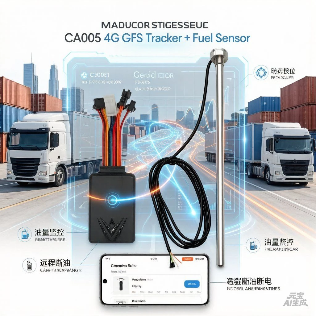 4G GPS Tracker Real Time Tracking, Sos Function & Camera Ca005