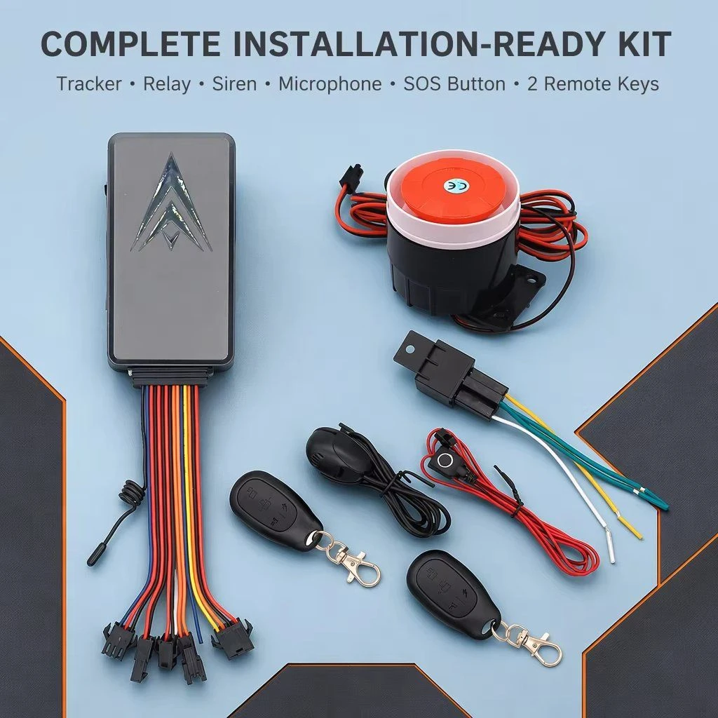 4G GPS Tracker Sos Button Relay Cut Ca006