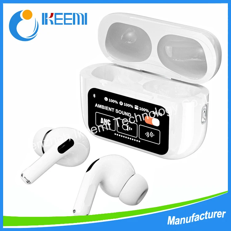 A9 PRO Noise Canceling Wireless Earbuds Earphone with Display