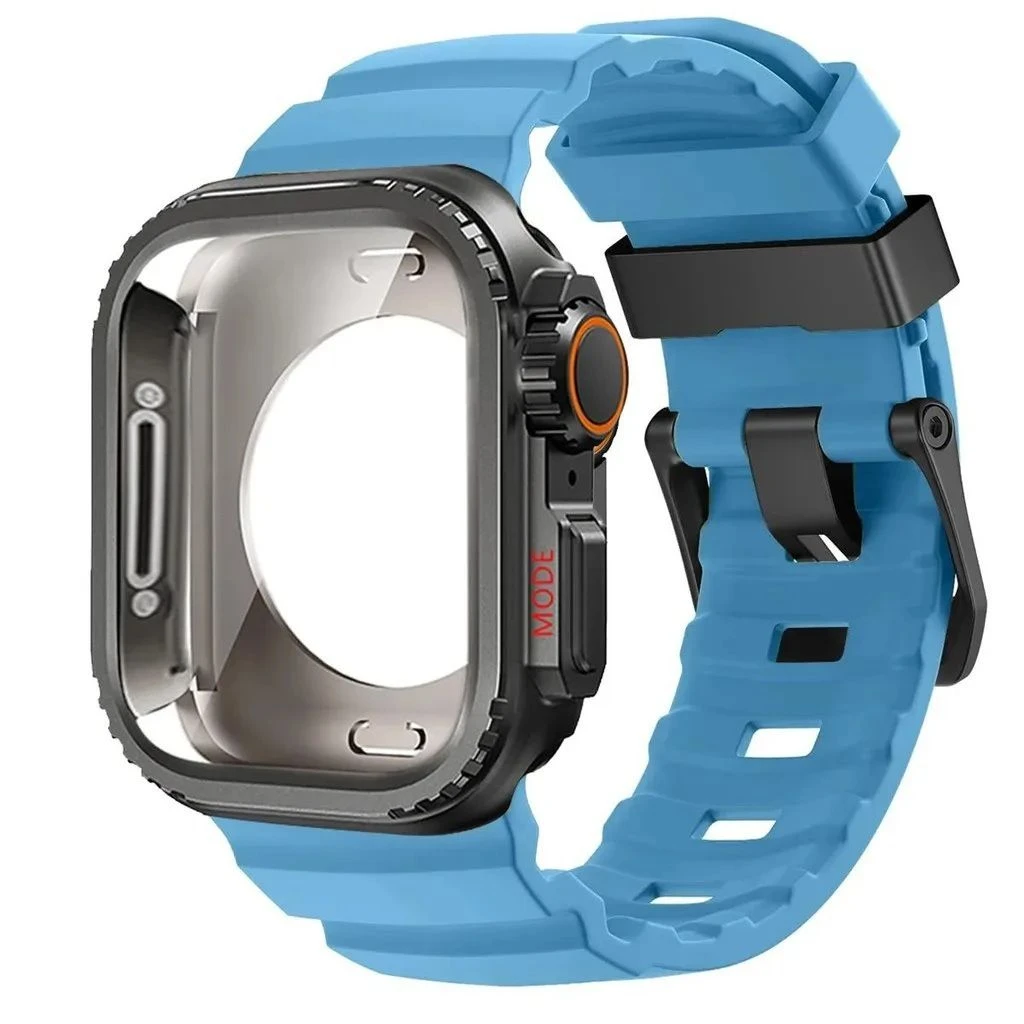 Adjustable Silicone Loop Apple Watch Iwacth Band Braided Strap Case