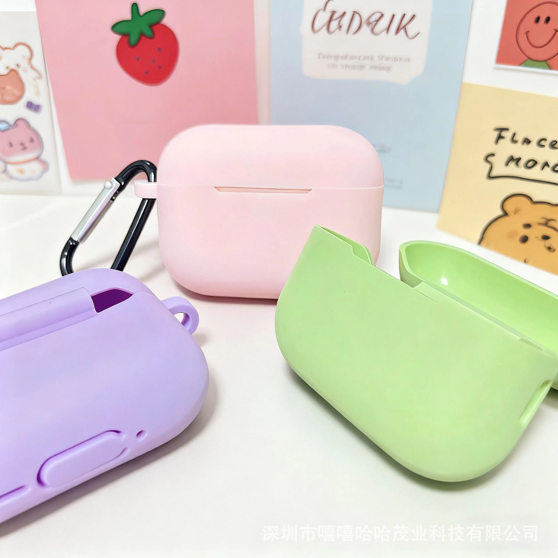 Air PRO 3 Silicone Cover Case for Sticker Skin Earphone Cases Air Pods 3 Generation Earphone Accessories