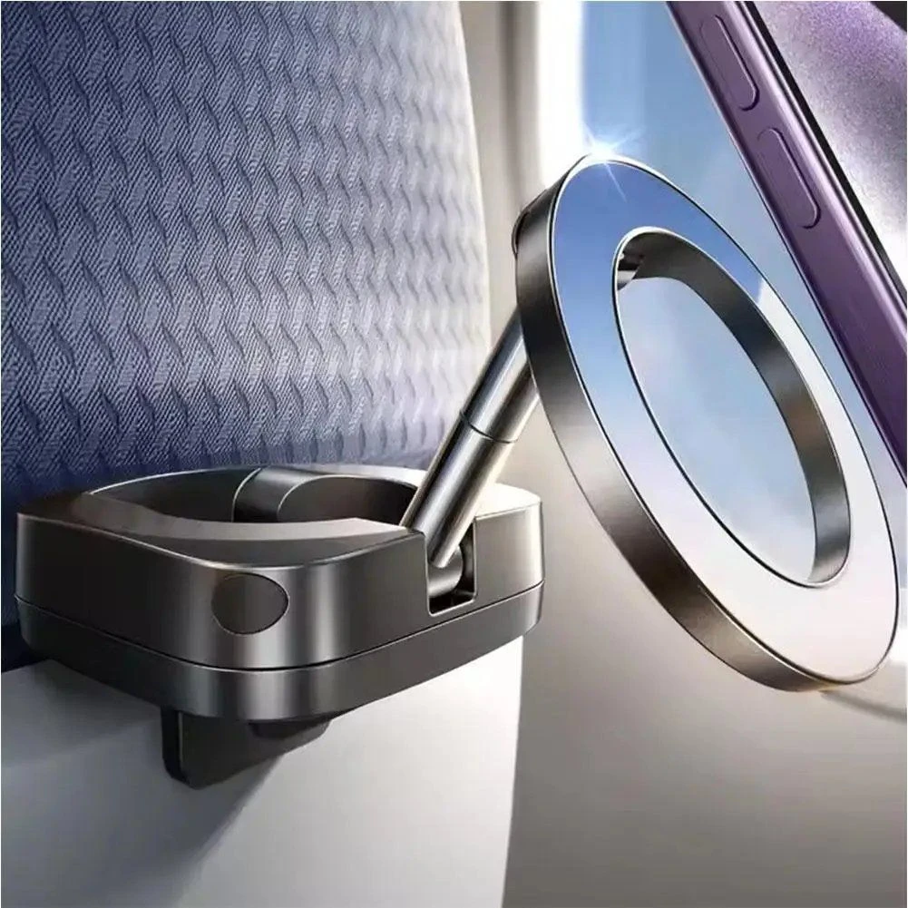 Airplane Travel Essentials Hands-Free Phone Holder Stand for Magsafe Accessories