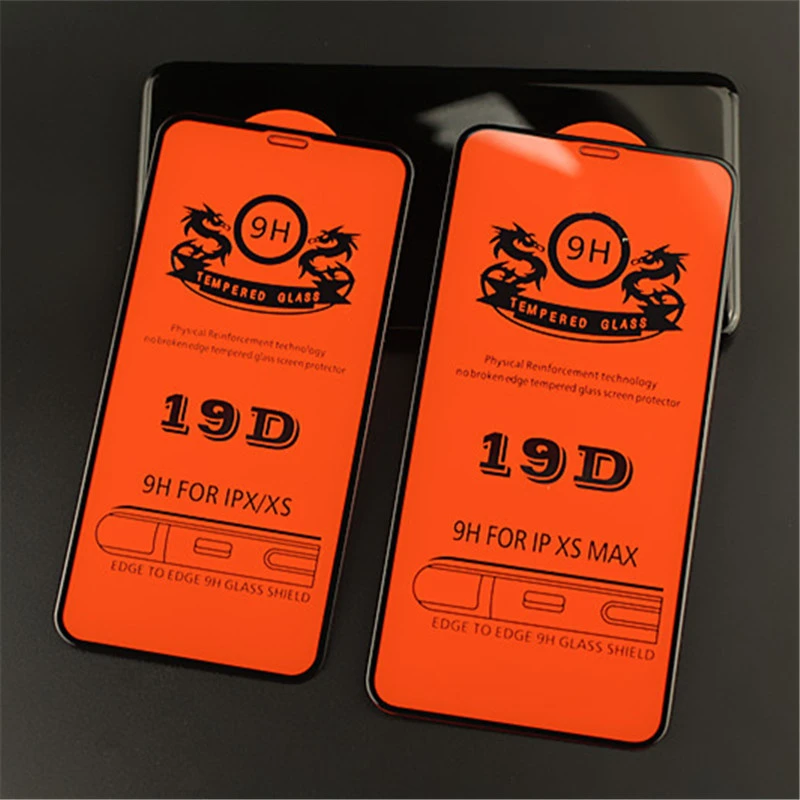 Amazon New Hot Sale Full Screen Mobile Phone Screen Protector for iPhone/Huawei/Xiaomi/Vivo/Oppo Tempered Glass Mobile Phone Accessories Mobile Phone Tempered