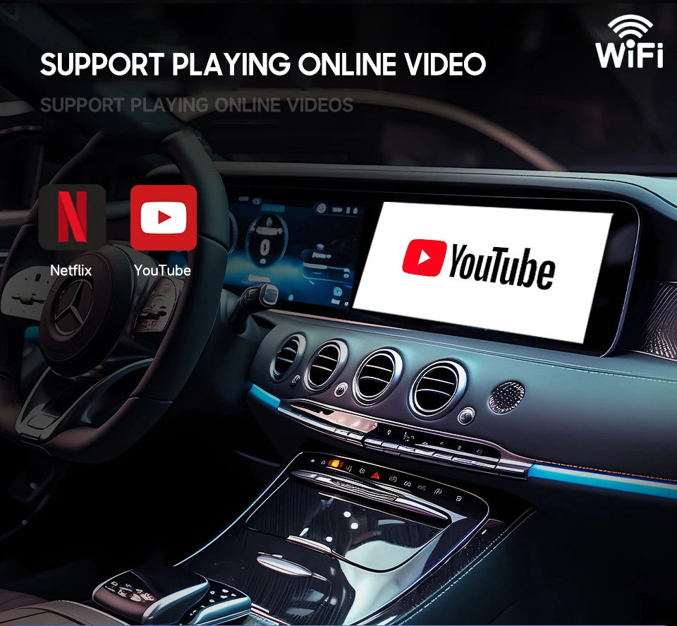 Android Auto TV Receiver Dongle Youtube Car Converter