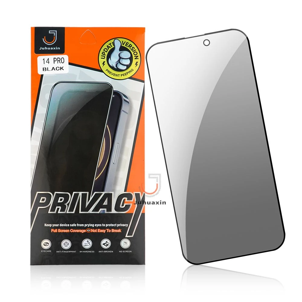 Anti Espia Full Cover Vidrio Templado Privacy Screen Protector for iPhone 7-14