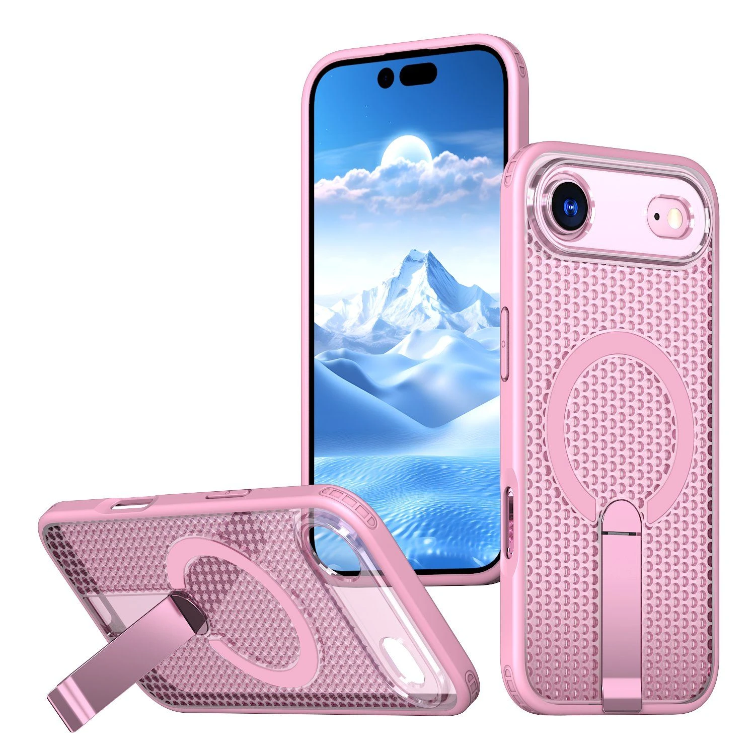 Anti-Fingerprint with Magsafe Wireless Charging Magnetic Phone Case for iPhone 17 Air