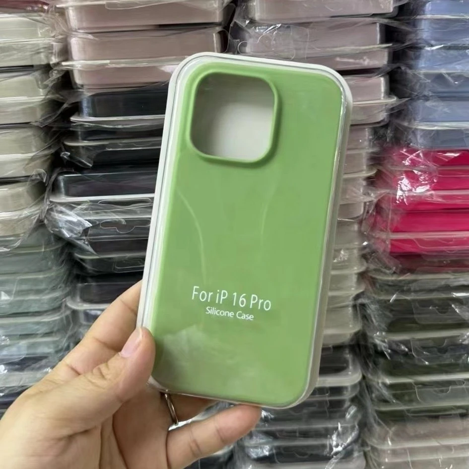 Anti-Scratch Liquid Silicone Case for iPhone 17 18 PRO Max 16e 17e