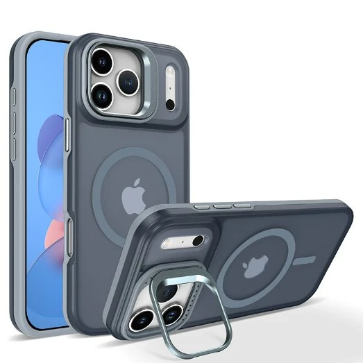 Anti Slip Phone Bumper with Magsafe Charging Magnetic Stand Phone Case for iPhone 12 PRO Max/11 PRO Max