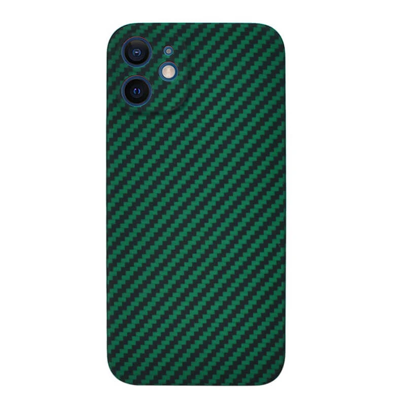 Aramid Fiber Material Cell Phone Case for iPhone 12 Promax Protective Mobile Phone Cover Cases Ultra Thin Super Light