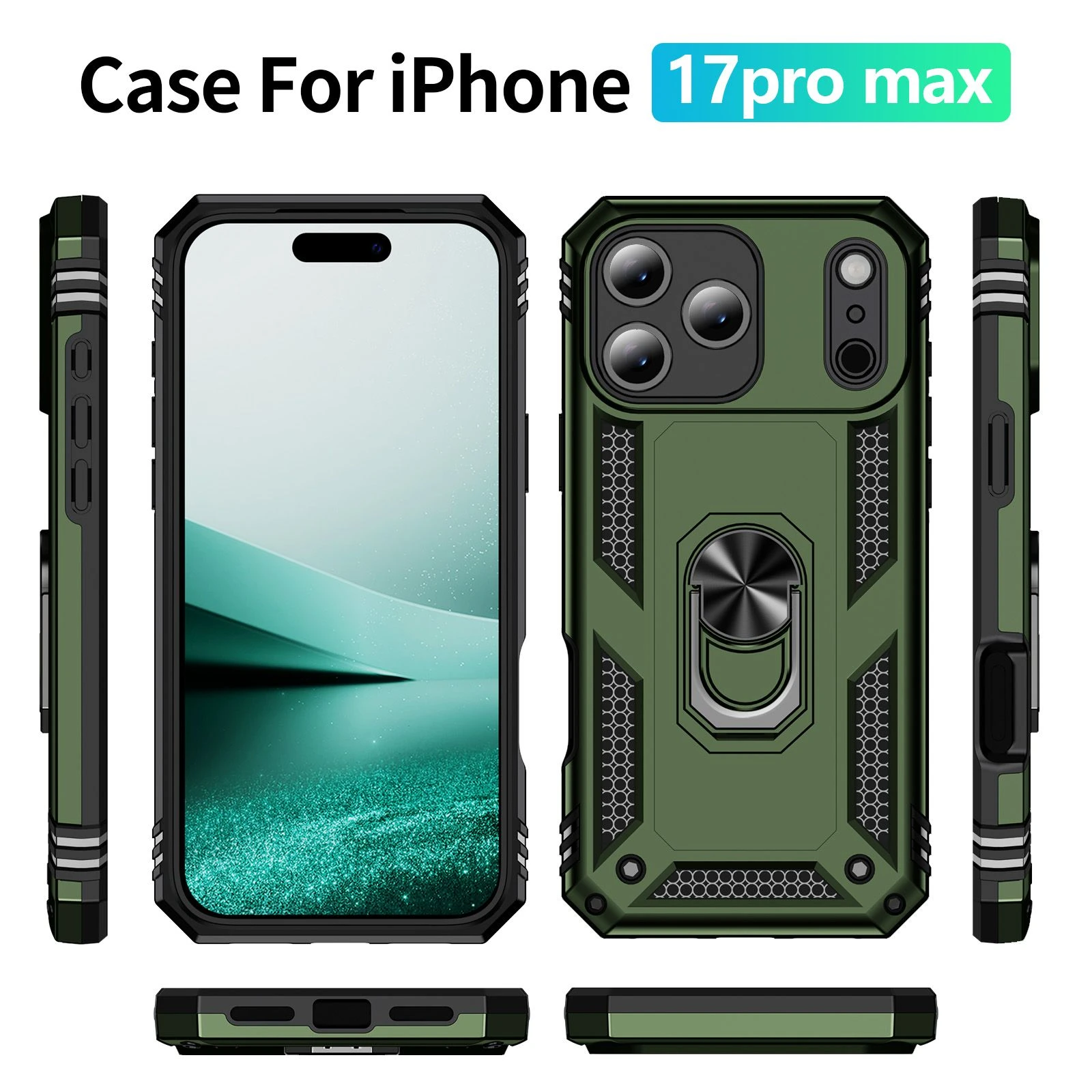 Ark Beer Anti Drop Car Magnetic Bracket Phone Case for iPhone 17 PRO Max