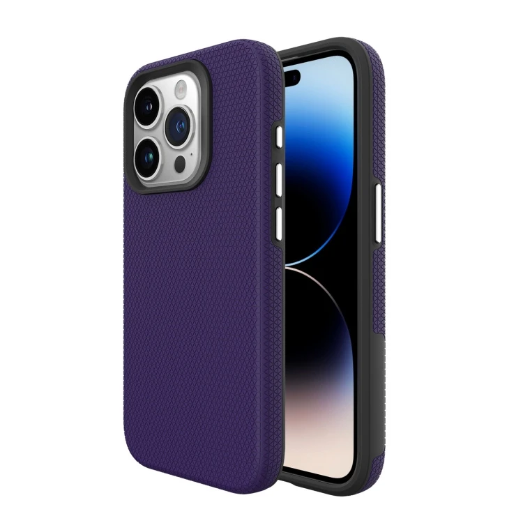 Armor 2X Case for iPhone 15 6.1-Inch, Heavy Duty Dual-Layer Rugged Protection Shockproof Protective Tough Phone Cover with Matte Back