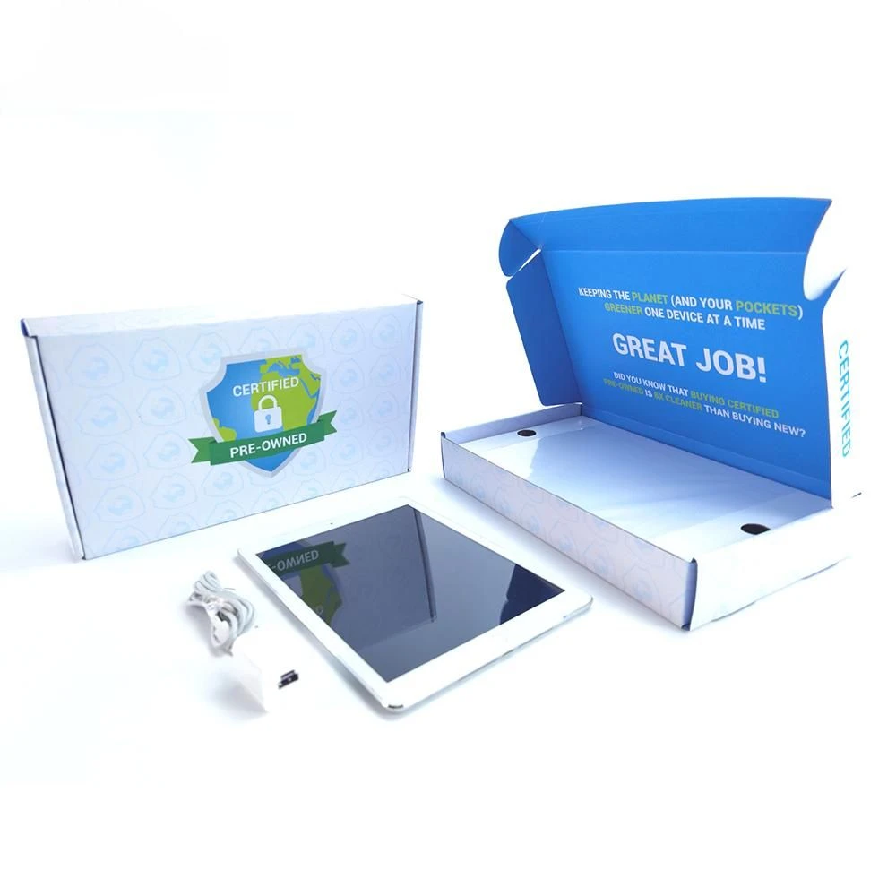Bdl Wholesale Custom Logo Printed Cardboard Lid and Base Box Electronic Products Packaging Box for iPad Packaging Box
