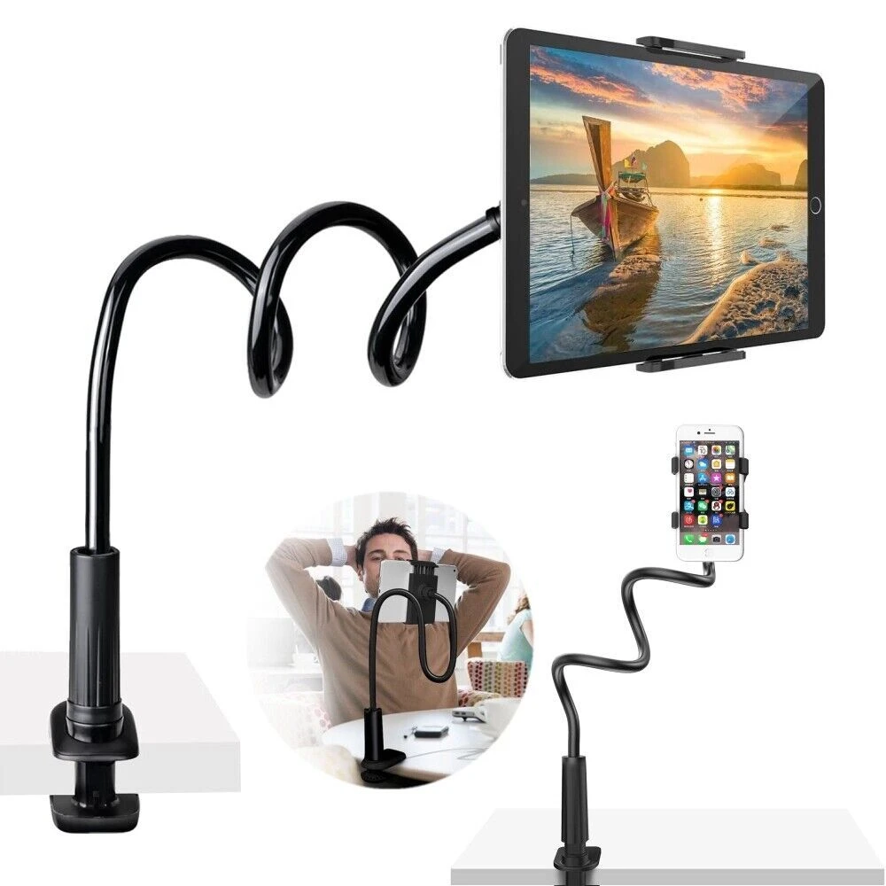 Bed Desk Tablet Mount Lazy Stand Flexible Phone Holder for iPhone Samsung iPad