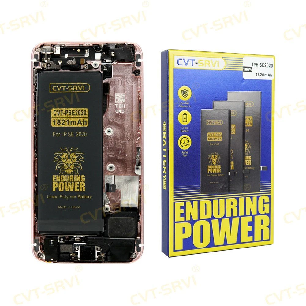 CVT-Srvi Baterias Para Celulares Wholesale 100% Original Capacity Mobile Phone Li-ion Polymer Battery Double Protection IC for iPhone All Models
