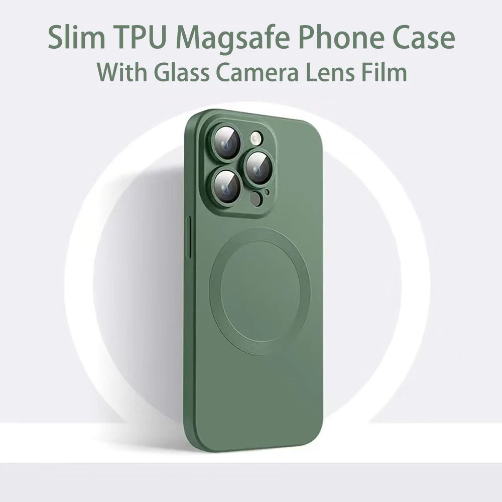 Cell Phone Accessories Soft TPU Magsafe Mobile Phone Ihone Cover Case for Iphon 13 14 15 16 PRO Max