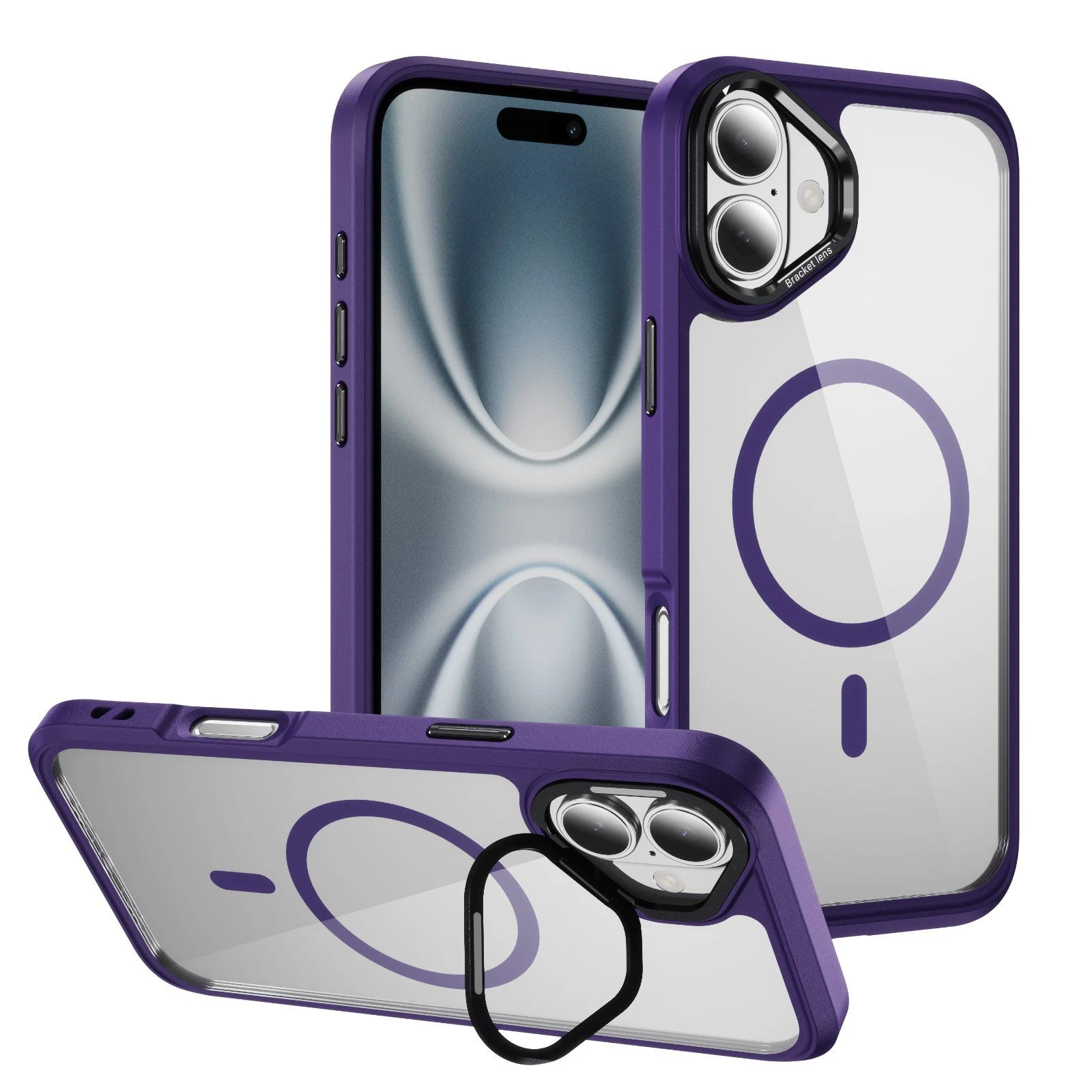 Cheap Wholesale Ultra Thin Cover for iPhone 16 Plus Magsafe Phone Cover for iPhone 16 Plus