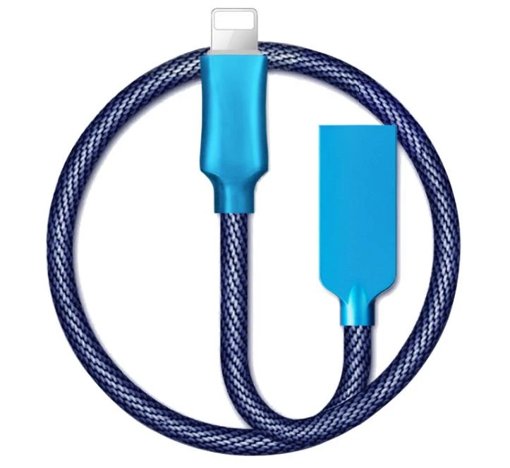 Cloth Braided Cell Phone Cable for iPhone/Samsung/Huawei