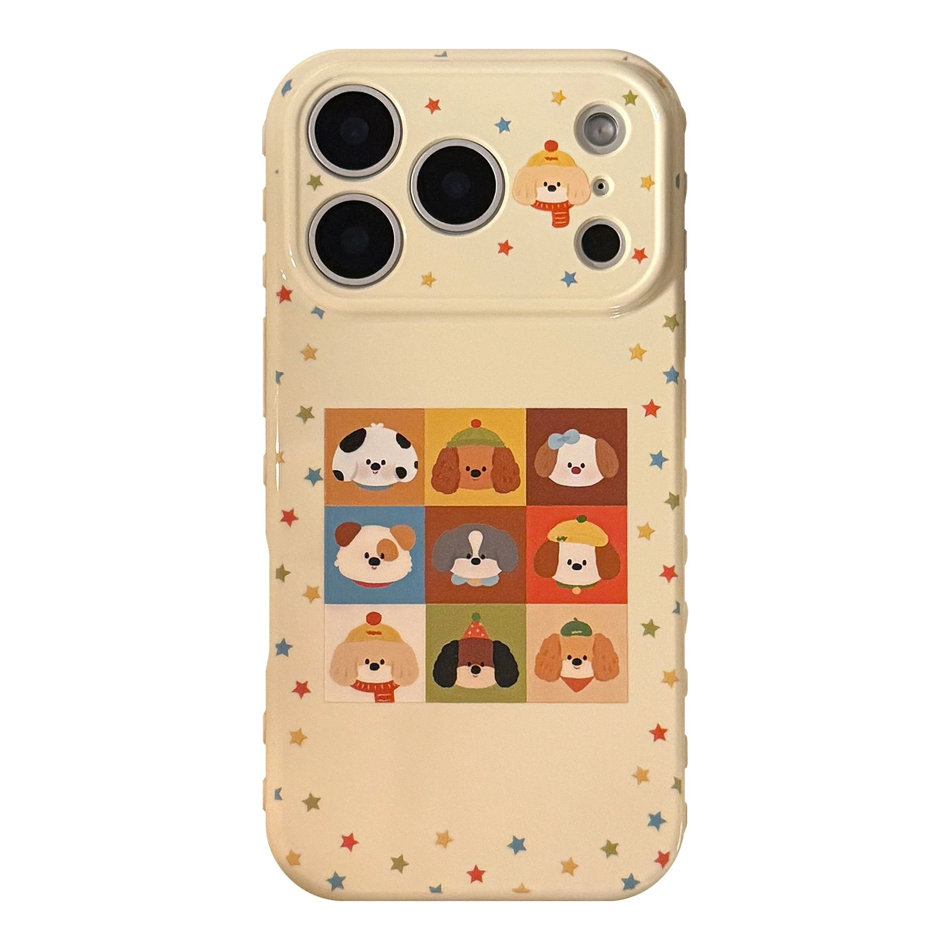 Colorful Star Nine-Square Phone Case Fun 021