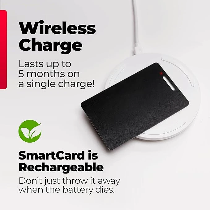 Combo NFC Card with BLE Technology Findmy Function Wireless Charging