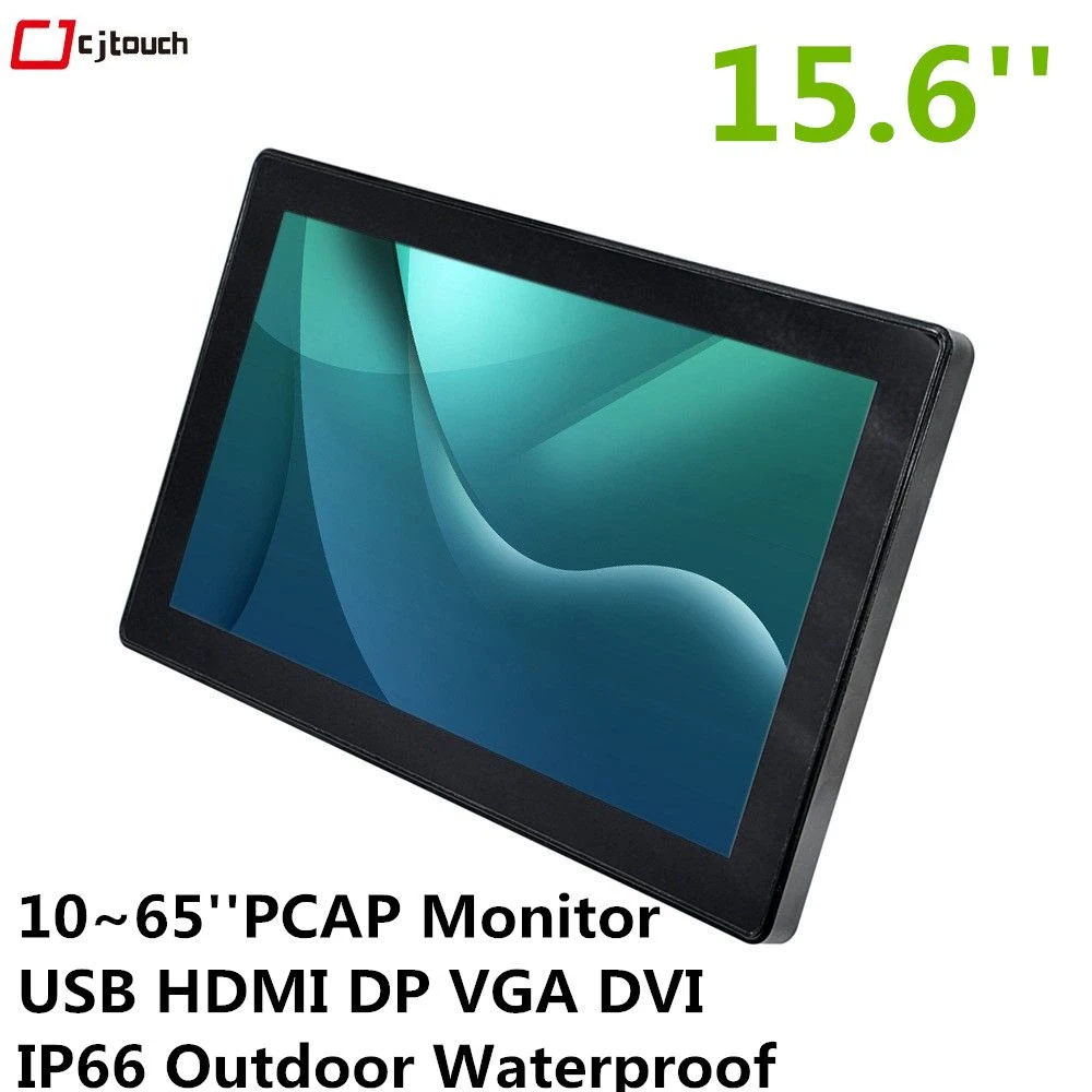 Computer Touch Monitor 15.6inch Openframe Pcap Touch Screen LED Display IP66 Industrial PC Kiosk Monitor Computer Accessories