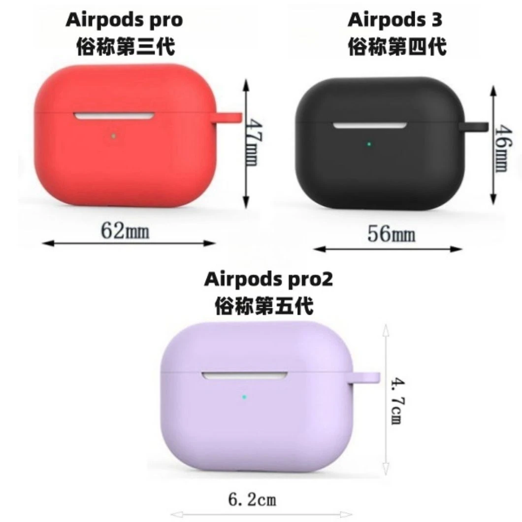 Cute Cartoon Silicone Earbuds Case Cover for Airpods PRO 2ND & 3rd Generation Portable Minnie Mickey Wireless Protective Cover