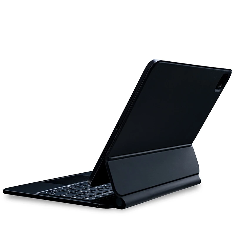 Direct Connect Magnetic Pogo Pin Contact Keyboard Case for iPad PRO 11 Inch M5 2025 M4 2024 with Touch Keyboard