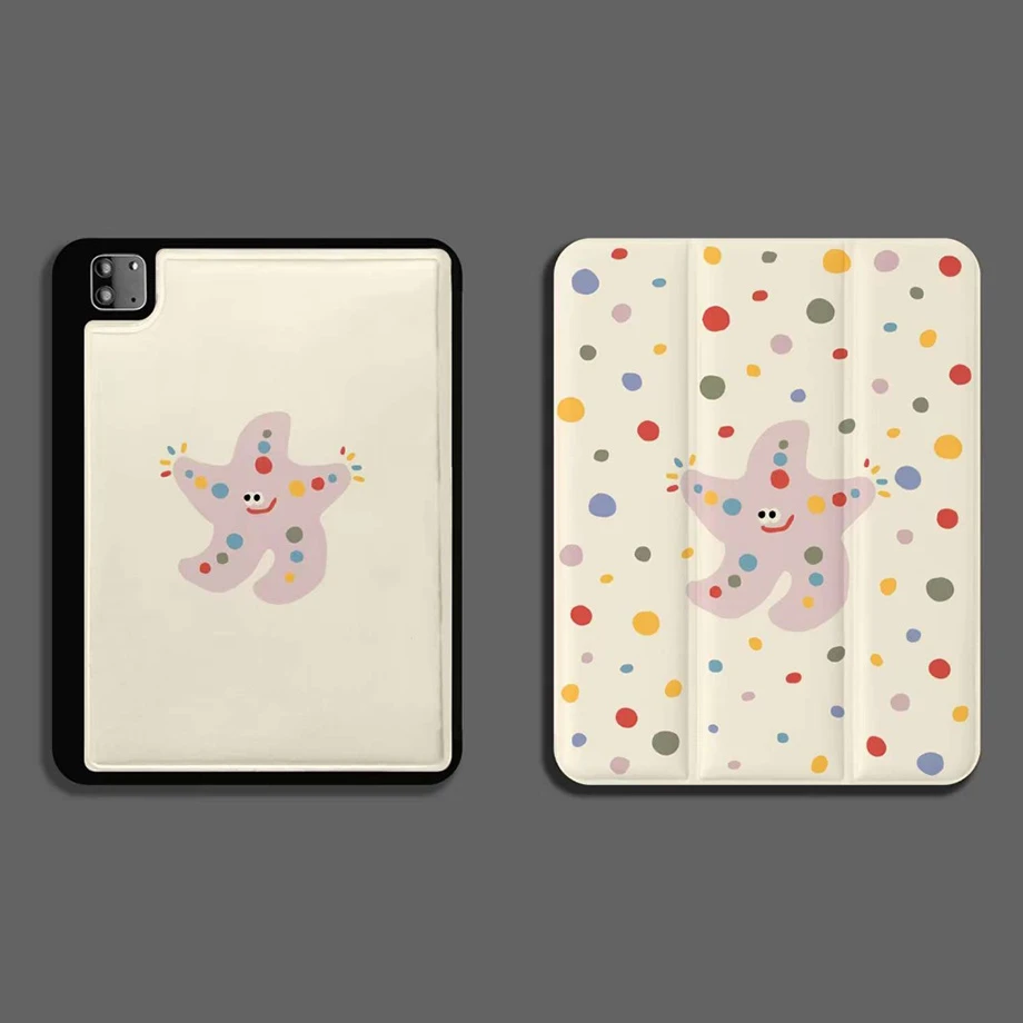 Down Jackets Design Leather Cover for iPad 6th/5th Generation 2018 2017/Air 2/1st Folio Stand Smart Taablet Case for iPad PRO 9.7 Inch 2016