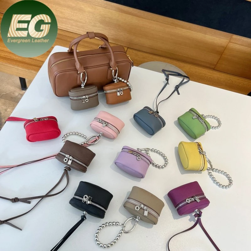 Ea870 Luxury Designer Custom Earphone Protective Case for Airpod PRO Bluetooth Cover Leather Earbuds Coin Protection Mini Lipstick Bag Charm Cases