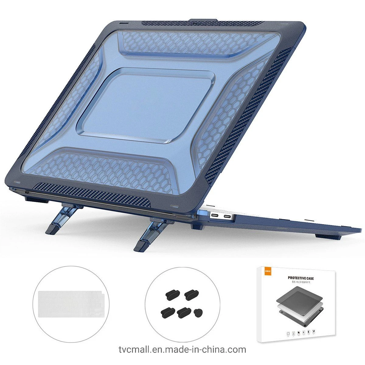 Enkay Hat Prince Laptop Protective Case for MacBook Air 13 Inch (2020) A2179 / A2337 (EU Version) – Blue