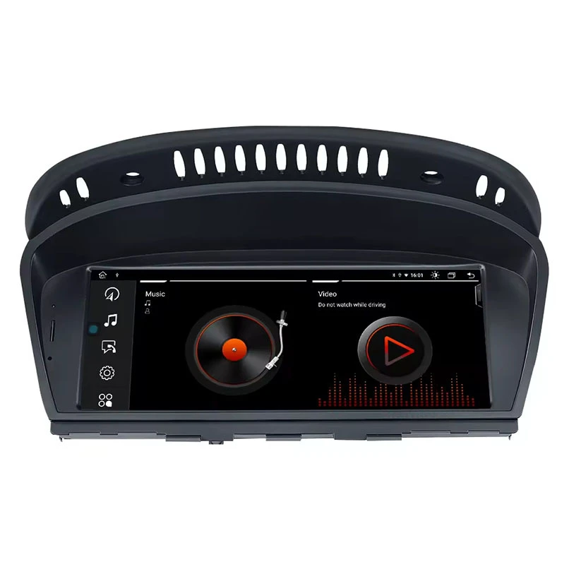Factory Carplay 8.8 Inch Android 14 128GB 8 Core 4G Car Screen for BMW 5 3 Series E60-E93 Cic CCC Radio