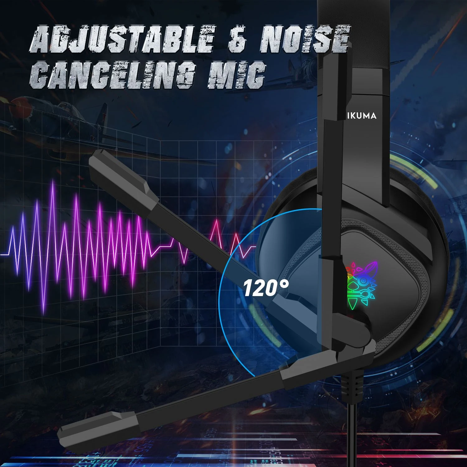 Factory Made Cheap Over Ear Phone Earphone 3.5mm with Microphone Wired Office Headset Headphone