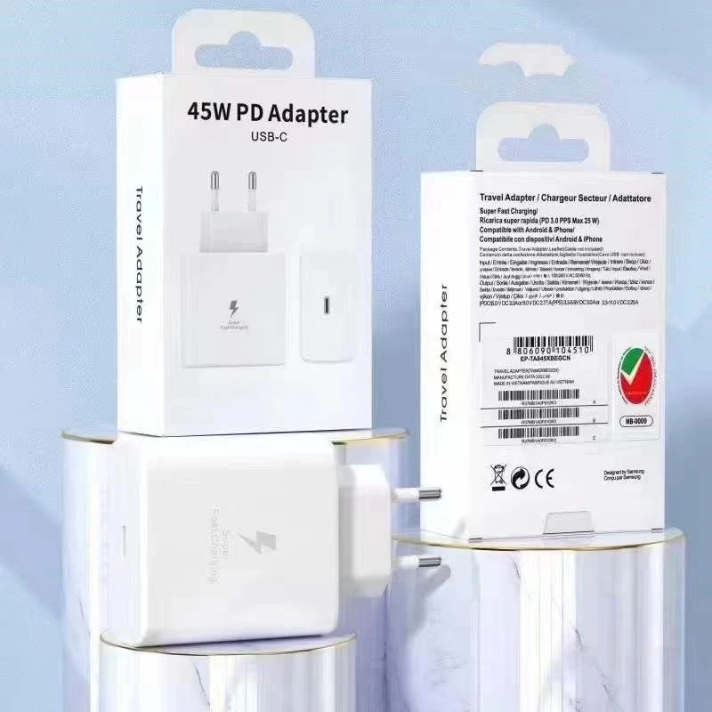 Factory Price 45W USB-C Fast Charging Wall Charger Fast Charging USB Data Cable for Charger Cable
