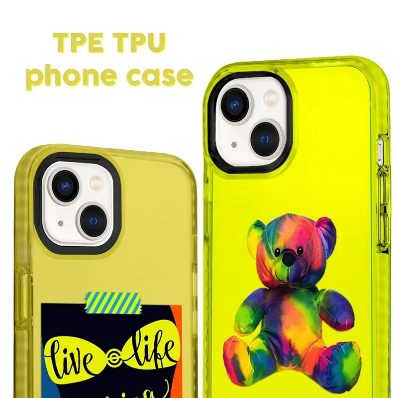 Factory Stock Soft TPU TPE Bumper Super Protective Custom Print Phone Case for iPhone 15 14 13 12 PRO Max Cell Phone Mobile Phone Cases