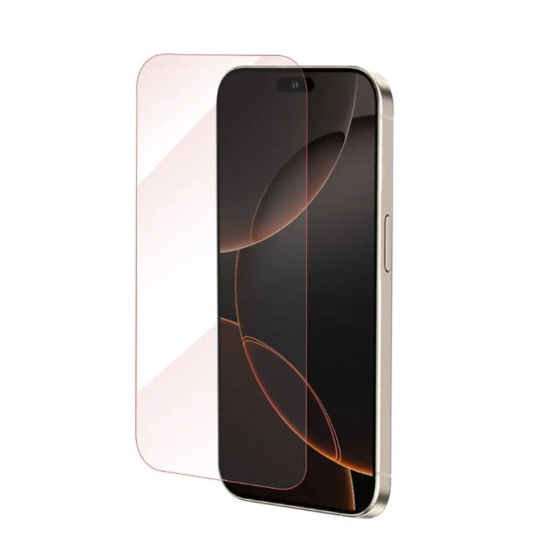 Factory Supply 2.5D Flat HD Red Light 9h Tempered Glass Screen Protector for iPhone 12/13/14/15/16/17 Series