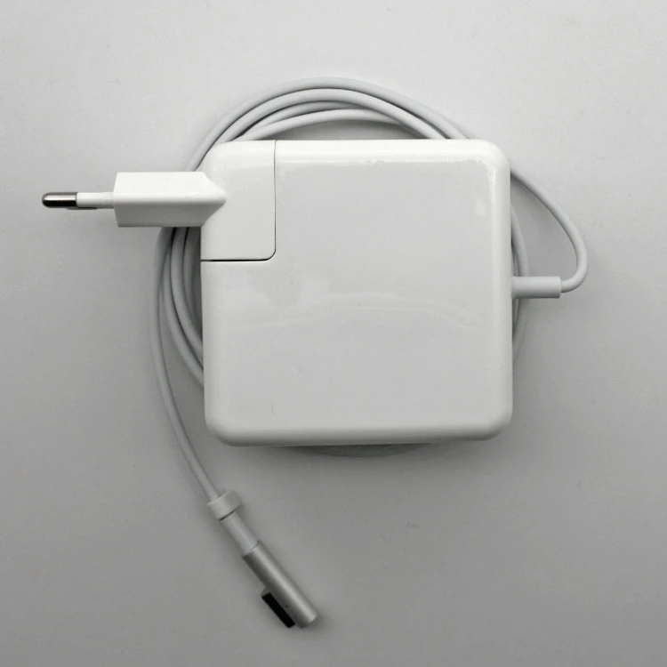 Factory Wholesale 60W Magsafe L-Shape Laptop AC Adapter for MacBook PRO 13 Inch, OEM Replacement Charger 16.5V 3.65A with CE FCC RoHS